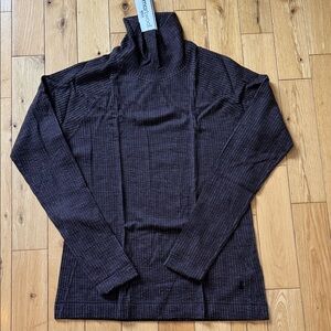 NWT Smartwool Women’s Thermal Merino Rib Turtleneck, XL